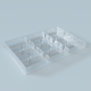 Protective plastic blister packaging for technical parts - Art-137d